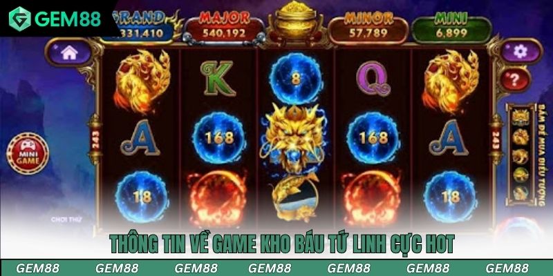 Thông tin về game kho báu tứ linh cực hot