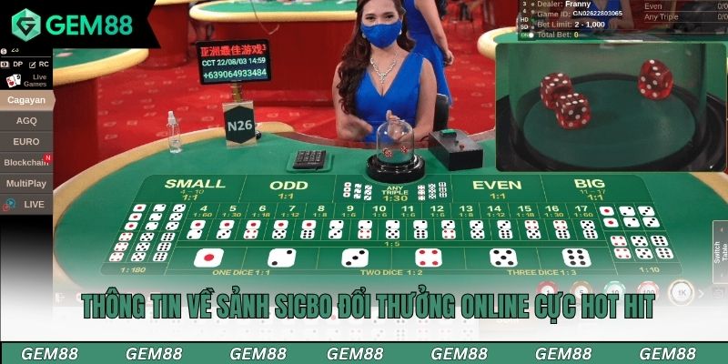 Thông tin về sảnh Sicbo đổi thưởng online cực hot hit 
